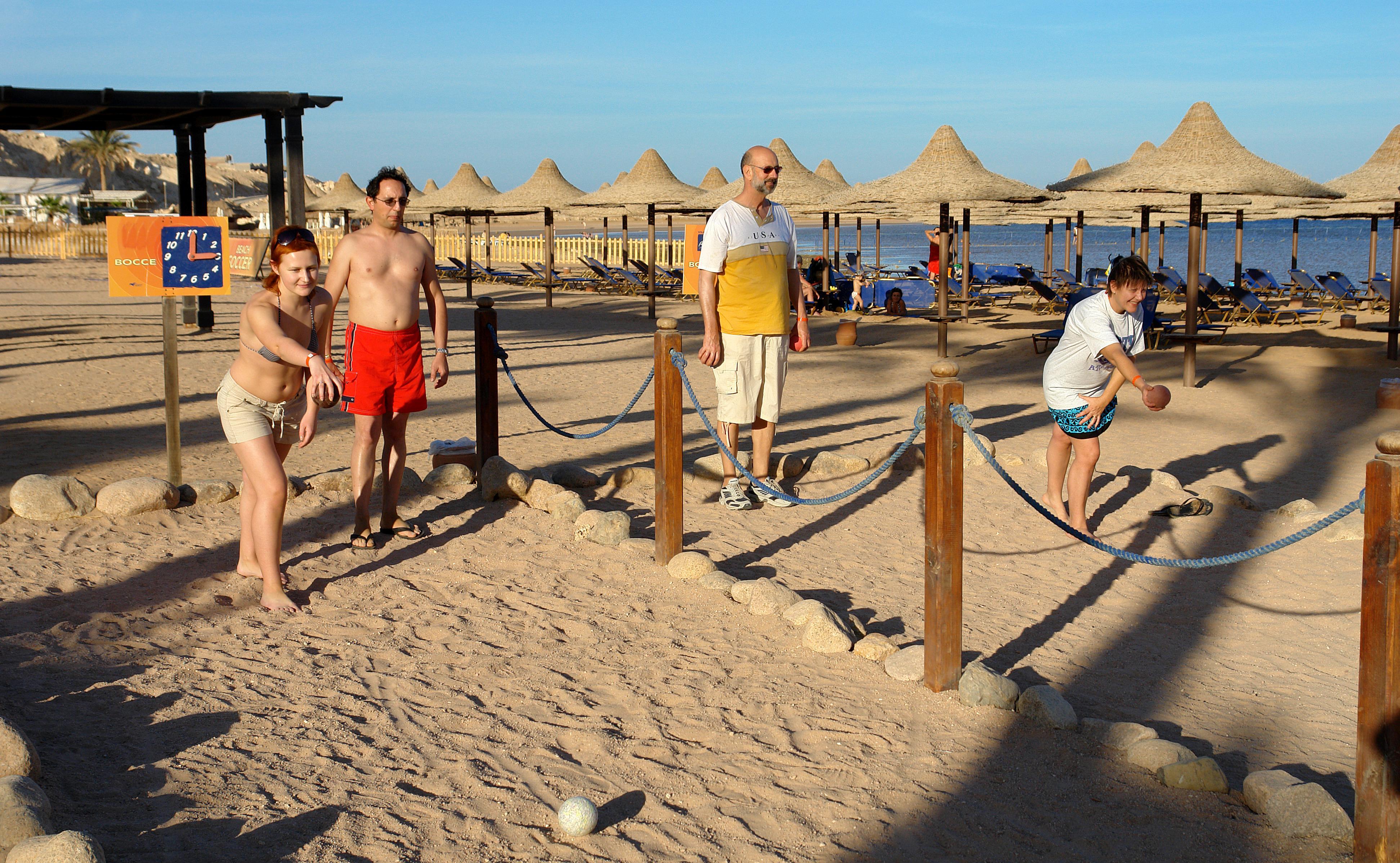 Jaz Belvedere Sharm El Sheikk Exterior foto Boule players in Egypt